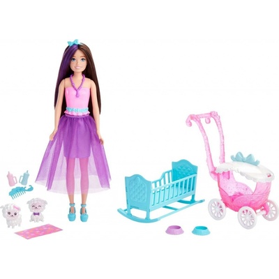 Barbie rozprávková pestúnka Skipper herný set