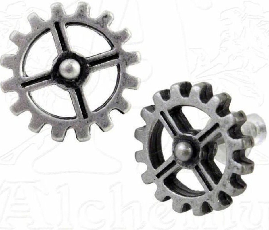 Alchemy Gothic náušnice Industrilobe E353