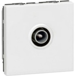 Legrand Розетка TV тип коаксиал 1dB 2 мод. цвят бял Mosaic - 078782E (078782E)