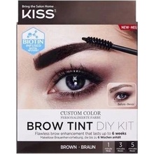 KISS Brow Tint DIY Kit farba na obočie Brown 20 ml