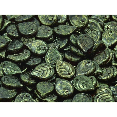Glass beads, s.r.o. Lístečky 11100076 18x13 mm 90110/15495 Balení: 30ks