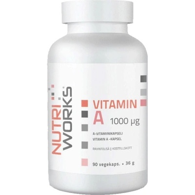 NutriWorks Vitamin A 1000µg 90 kapsúl