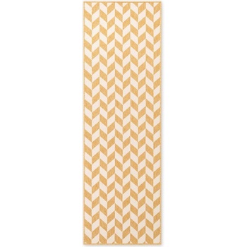 Ted Baker Пътека за открито и закрито в цвят жълта охра/кремава 80x200 cm Haringey Terrick - Ted Baker (106380-80x200)