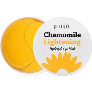 PETITFÉE Chamomile Lightening Hydrogel Eye Mask - Изсветляващи хидрогел пачове за очи с лайка 60бр
