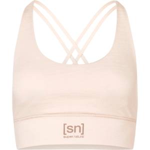 super. natural Дамски спортен сутиен super. natural Women's All Day Super Top Sports bra - Tapioca - размер XL (114-3790-0515)