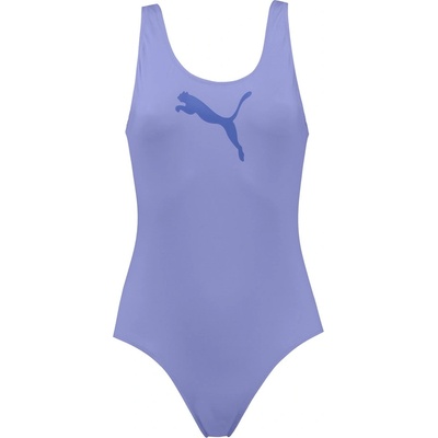 PUMA Бански костюм Puma Women's One Piece Swimsuit - Elektro Purple