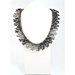 Dannyra Изящна перлена огърлица със Swarovski кристал Dannyra Jewels