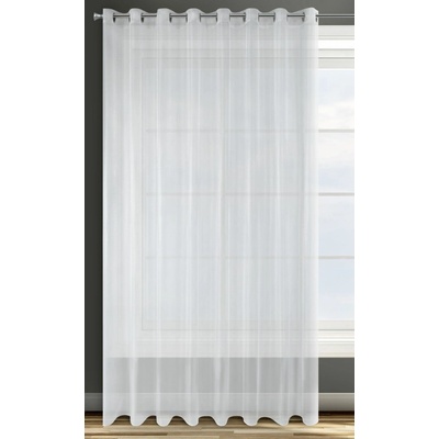 ZÁCLONA DESIGN91 ALEXA 350X250 CM BIELA