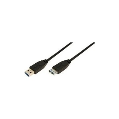 LogiLink CU0043 prodlužovací USB, 3m, černý