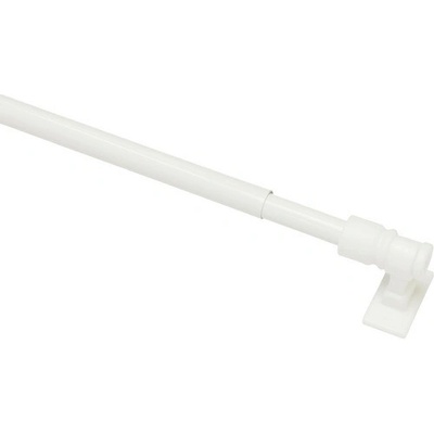 tyč vitrážová CAFE teleskopická 120-225cm, kov, biela 704474