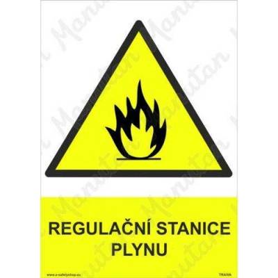 Regulační stanice plynu, plast 210 x 297 x 2 mm A4