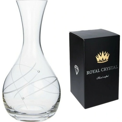 Celebration crystals Karafa na víno CRYSTALS MODERN 1,2 l