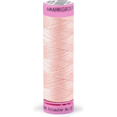 Prima-obchod Polyesterové nitě návin 100 m Aspo Amann, barva 0600 Mauve Chalk