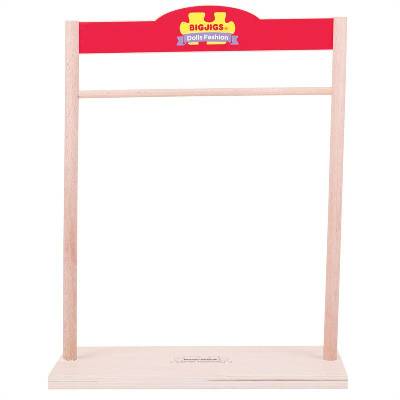 Bigjigs Toys věšák pro šaty panenek