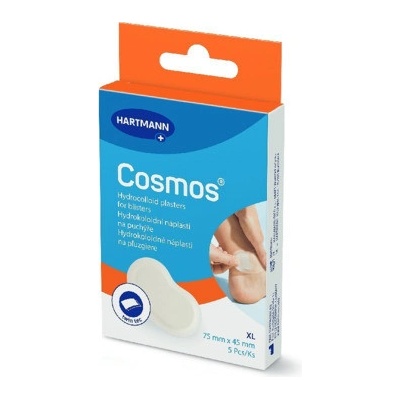 Cosmos XL náplast na větší puchýře 75 × 45 mm 5 ks