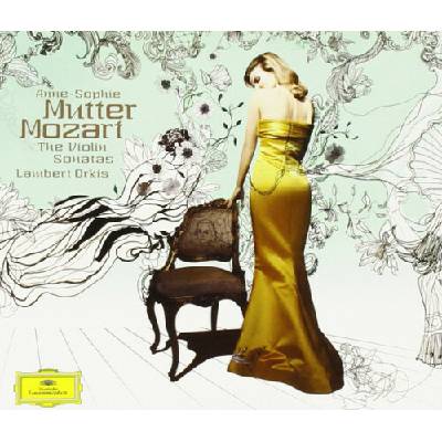 Mozart - Sonáty pro klavír a housle Mutter,Orkis CD