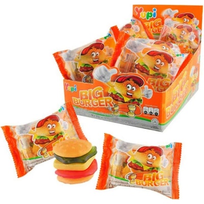 GummiZone želé big burger 18 x 28 g