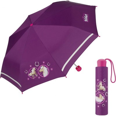 Scout Pink Horse reflexní s koněm tm. růžový
