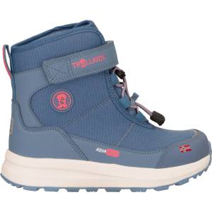 Trollkids Детски зимни ботуши Trollkids Kid's Helgeland Anti Slip Winter Boots - Shadow Blue / Pink Salmon - размер 32 (EU) (702-5801-0515)