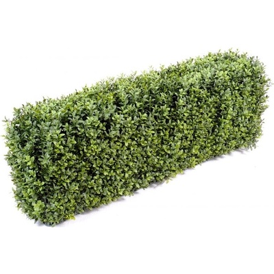 Umělý živý plot Buxus New kovová konstrukce 25x95cm, 30cm