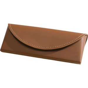 Techsuit Калъф за очила Techsuit Glasses Case (ETM3) - PU кожа, 15.2 x 6.6 x 3.6cm - Тъмнокафяв (KF2364901) Слънчеви очила