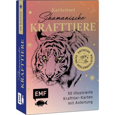 Edition Michael Fischer Kartenset: Schamanische Krafttiere - Entdecke deine Seelenbegleiter | Benjamin Maier