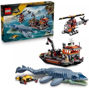 LEGO® Jurassic World - Mosasaurus Dinosaur Boat Attack (77983)
