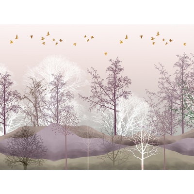 AG design FTNS-1253 vliesová fototapeta Magic Forest rozměry 360 x 270 cm