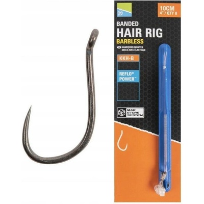 Preston Hotové Náväzce KKH-B Banded Hair Rigs 10cm veľ.16 8ks