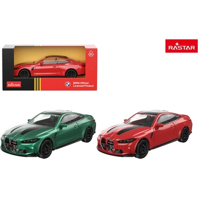 Rastar BMW M4 CS 1:43 červené