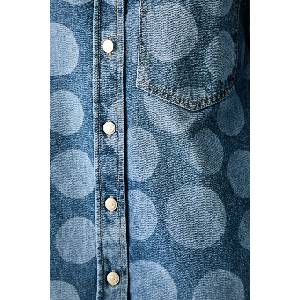 Marimekko риза дамска от деним (096036)