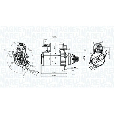 Štartér MAGNETI MARELLI 063725696010