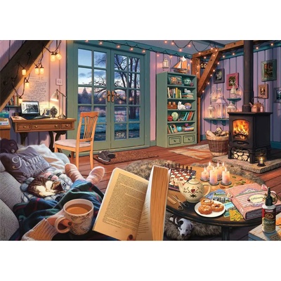 Ravensburger - Puzzle Cozy Retreat XXL - 500 piese