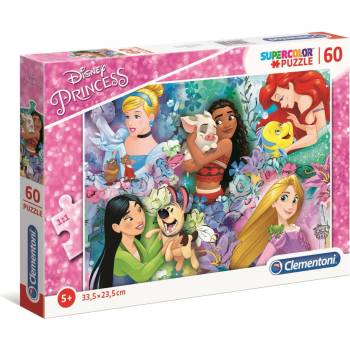 Clementoni - Puzzle SuperColor Puzzle: Disney Princess - 40 - 99 piese
