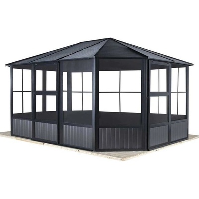 Sojag Charleston 12x15 384 x 489 x 281 cm antracit