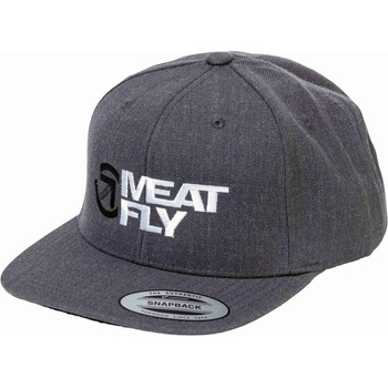 Meatfly шапка Ness Snapback Тъмносива | Сива | Размер Meatfly | Siv | МЪЖЕ | ONE SIZE