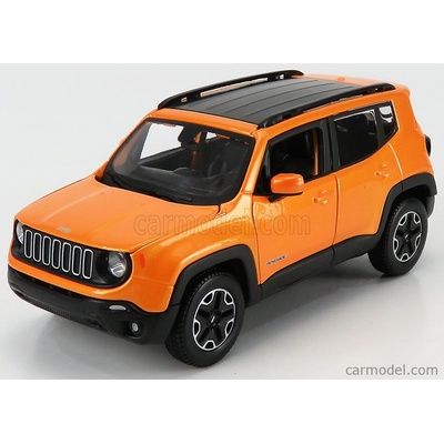 Maisto Jeep Renegade 2017 Orange Met 1:24