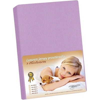 Bellatex jersey s elastanem fialové 120x200