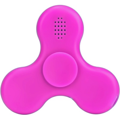 Fidget Spinner LED s BT růžový