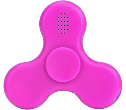 Fidget Spinner LED s BT růžový