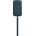 Apple iPhone Leather Sleeve with MagSafe - оригинален кожен калъф за iPhone 12 mini (син)
