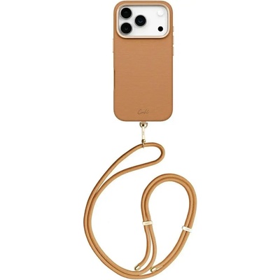 Uniq Калъф Uniq Coehl Mirelle за iPhone 17 Pro с магнитно зареждане - кафяв (8886463695500)