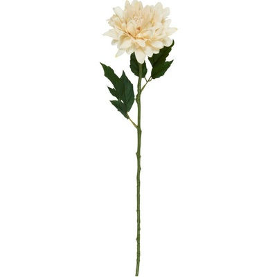 Umělá květina Ib Laursen D.45 cm dahlie krémový květ