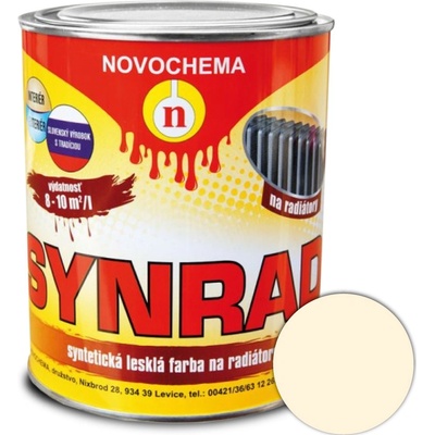 Novochema Email SYNRAD farba na radiatory 6003 slonová kosť 0,75L