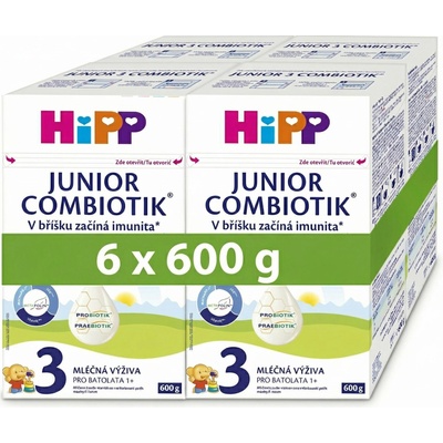 HiPP 3 JUNIOR Combiotik 6 x 600 g