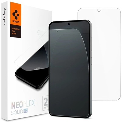 Spigen Neo Flex Solid Screen Protector 2 Pack - 2 броя защитни покрития за целия дисплей на Samsung Galaxy S24 (прозрачен)