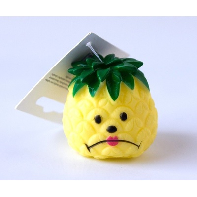 Salač Ananas pískací Vinyl 6 x 6 cm