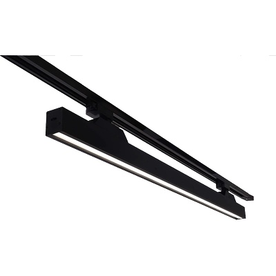 ELMARK РЕЛСОВ ПРОЖЕКТОР k30 2-ЛИНИИ 24w 120°cct ЧЕРЕН (93k302l24cct/bl)