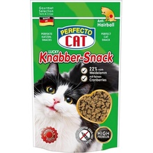 Perfecto Cat Lucky Knabber-Snack s jahňacím a brusnicami Anti-Hairball 50 g