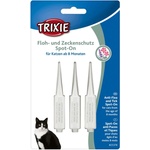TRIXIE Spot-On Pipeti против бълхи и кърлежи за котки 3 x 1 мл